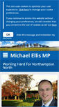 Mobile Screenshot of michaelellis.co.uk